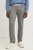 Džíny s příměsí lnu Levi's 511 SLIM šedá barva, 04511