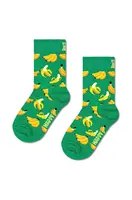 Dětské ponožky Happy Socks Kids Banana Sock zelená barva, P001453
