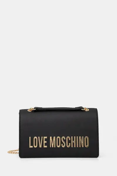 Kabelka Love Moschino černá barva, JC4192PP1