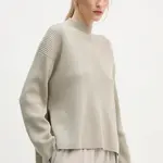 Vlněný svetr Drykorn dámský, béžová barva, 420002 88640