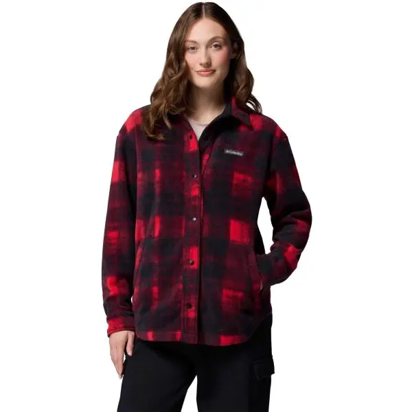 Columbia BENTON SPRINGS SHIRT JACKET II Dámská košile, červená, velikost
