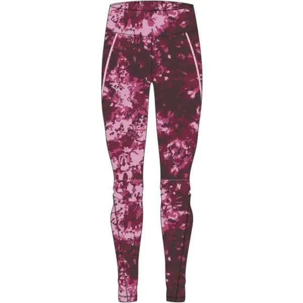 KARI TRAA ELLEN Dámské sportovní legíny, vínová, velikost