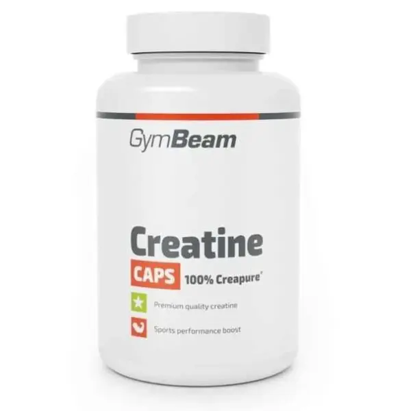 GymBeam CREATINE 100% CREAPURE&reg; 120 CAPS Kreatin, , velikost