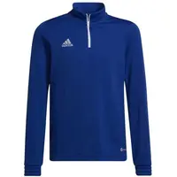 adidas ENTRADA 22 TRAINING TOP Juniorský fotbalový top, modrá, velikost