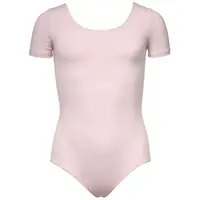 PAPILLON LEOTARD SHORT SLEEVES Dětský baletní trikot, růžová, velikost