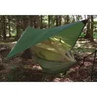 HIGHLANDER NOMAD HAMMOCK Hamaka se stříškou, zelená, velikost