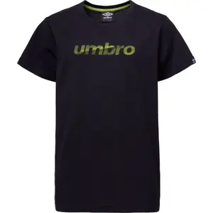 Umbro PAKS Chlapecké tričko, černá, velikost