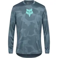 Fox RANGER TRUDRI LS SG Dres na kolo, tmavě šedá, velikost