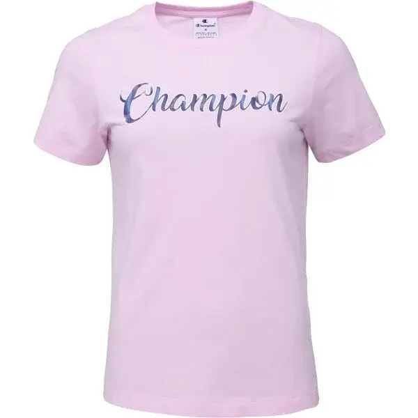 Champion SS TEE Dámské tričko, růžová, velikost