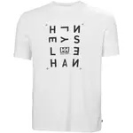 Helly Hansen SKOG GRAPHIC Pánské triko, bílá, velikost