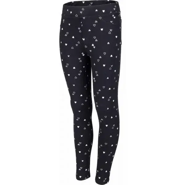 Lewro SUANA Dívčí tregíny, černá, velikost 104-110