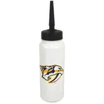 INGLASCO NASHVILLE PREDATORS BOTTLE Sportovní láhev, bílá, velikost 1 L