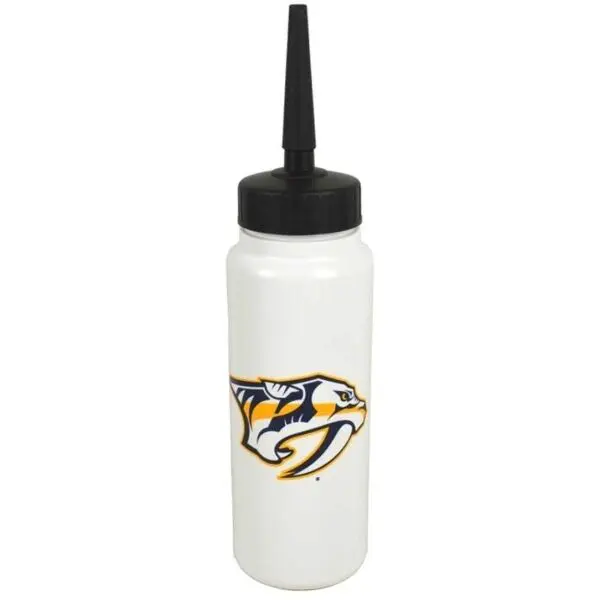 INGLASCO NASHVILLE PREDATORS BOTTLE Sportovní láhev, bílá, velikost 1 L