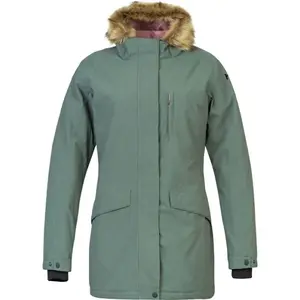 Hannah CAROLI Dámský zimní kabát s membránou, zelená, velikost