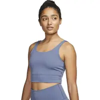 Nike YOGA LUXE Dámské tílko, modrá, velikost