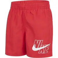 Nike LOGO SOLID 5 Pánské koupací šortky, červená, velikost