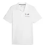 Puma BMW MOTORSPORT ESSENTIALS TEE Pánské polo triko, bílá, velikost