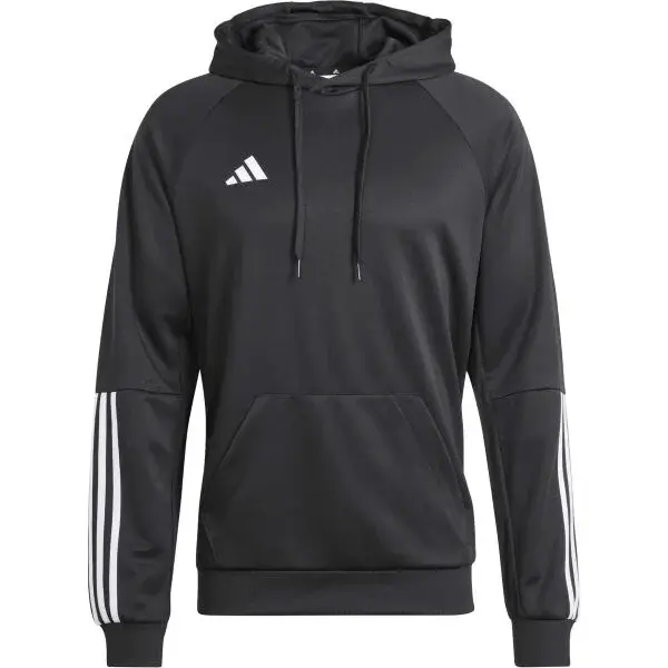 adidas M SERENO HOODIE Pánská mikina, černá, velikost XXL