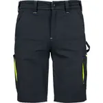 CERVA DAWSON Pánske šortky, čierna, veľkosť XXXL