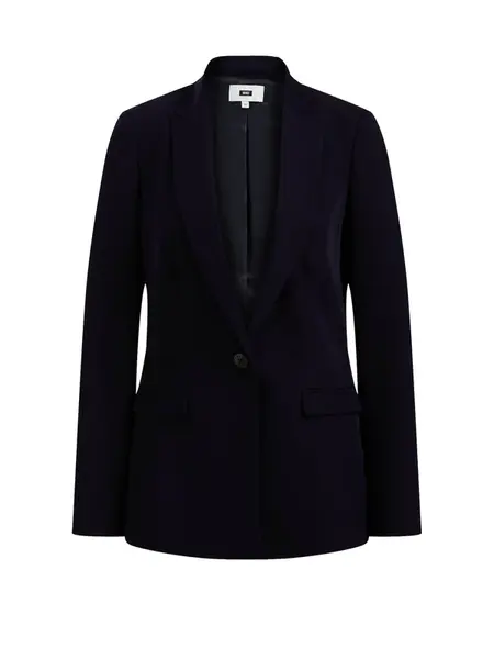 WE Fashion Blejzer  tmavomodrá