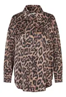 Dea Kudibal Blúzka 'Kamma'  hnedá / čierna