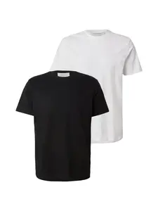 Calvin Klein Jeans Tričko 'CLASSIC'  čierna / biela