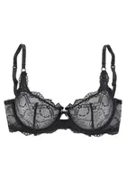 LASCANA Podprsenka  čierna