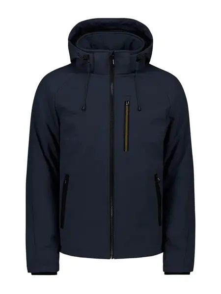 No Excess Funkčná bunda  tmavomodrá / žltá