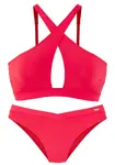 BUFFALO Bikiny  krvavo červená