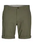 Jack & Jones Plus Chino nohavice 'JPSTDave'  olivová