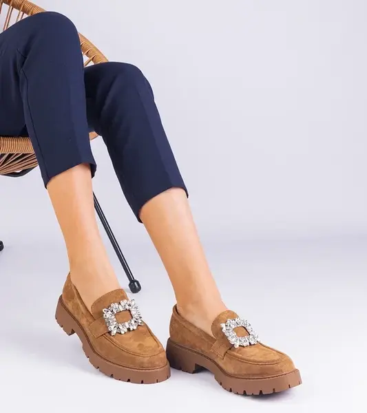 D/CEO Silver loafers Ilana