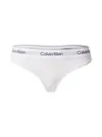 Calvin Klein Underwear Tangá  čierna / biela