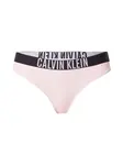 Calvin Klein Swimwear Bikinové nohavičky  ružová / čierna