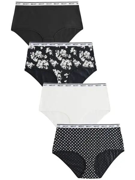 Next Nohavičky  čierna / biela