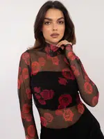 Blouse-DHJ-BZ-18275-2.61-black-red
