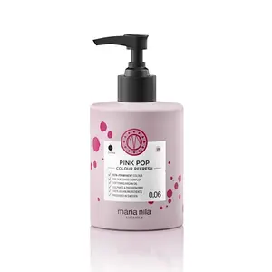 Maria Nila Jemná vyživující maska bez permanentních barevných pigmentů Pink (Colour Refresh Mask) 300 ml