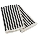 Dieter Knoll SADA RUČNÍKŮ PRO HOSTY, 30/50 cm, černá, ecru