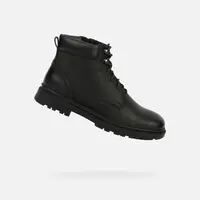 Black Men's Ankle Boots Geox Andalo - Mens
