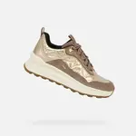 Beige women's sneakers Geox Spherica Actif X2 - Women's