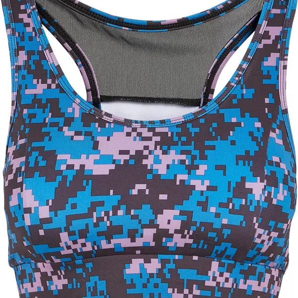 Dámská Tech Mesh podprsenka digitální duskviolet camo