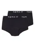 NAME IT Nohavičky  čierna / biela