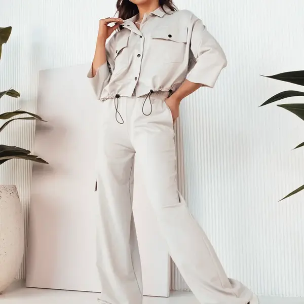 Komplet damski MAROD beżowy Dstreet