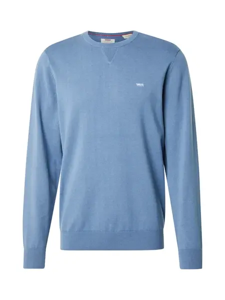 LEVI'S ® Sveter 'Lightweight Housemark Sweater'  modrá / biela