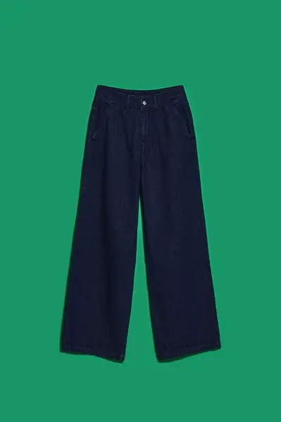 DÁMSKÉ DŽÍNY L-JE-4006 NAVY