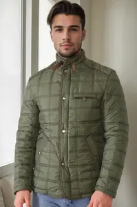 M8640 DEWBERRY MEN'S COAT-DARK KHAKI-2