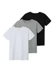 TWO SOON Tričko  sivá / čierna / biela