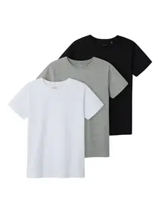 TWO SOON Tričko  sivá / čierna / biela