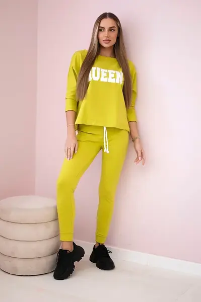 Sada s kiwi potiskem Queen