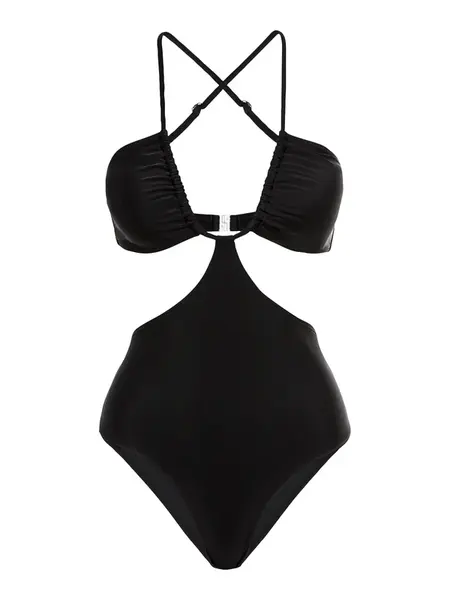 LSCN by LASCANA Jednodielne plavky 'Gina'  čierna