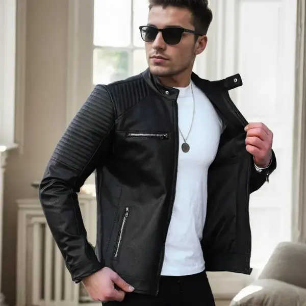 91591 Dewberry Mens Jacket-BLACK